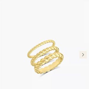 Gorjana crew stacking rings